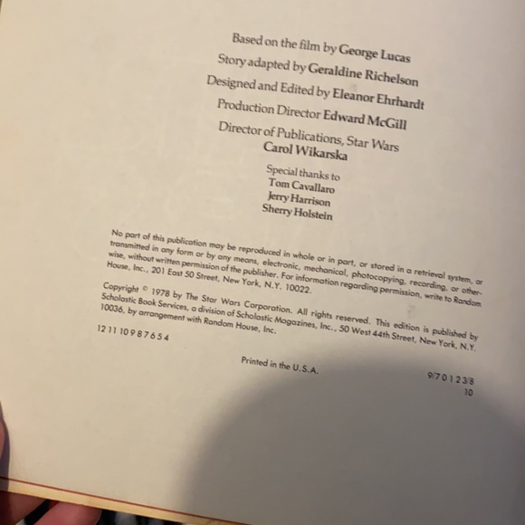 Vintage 70s Star Wars Book - Picture 3 of 6